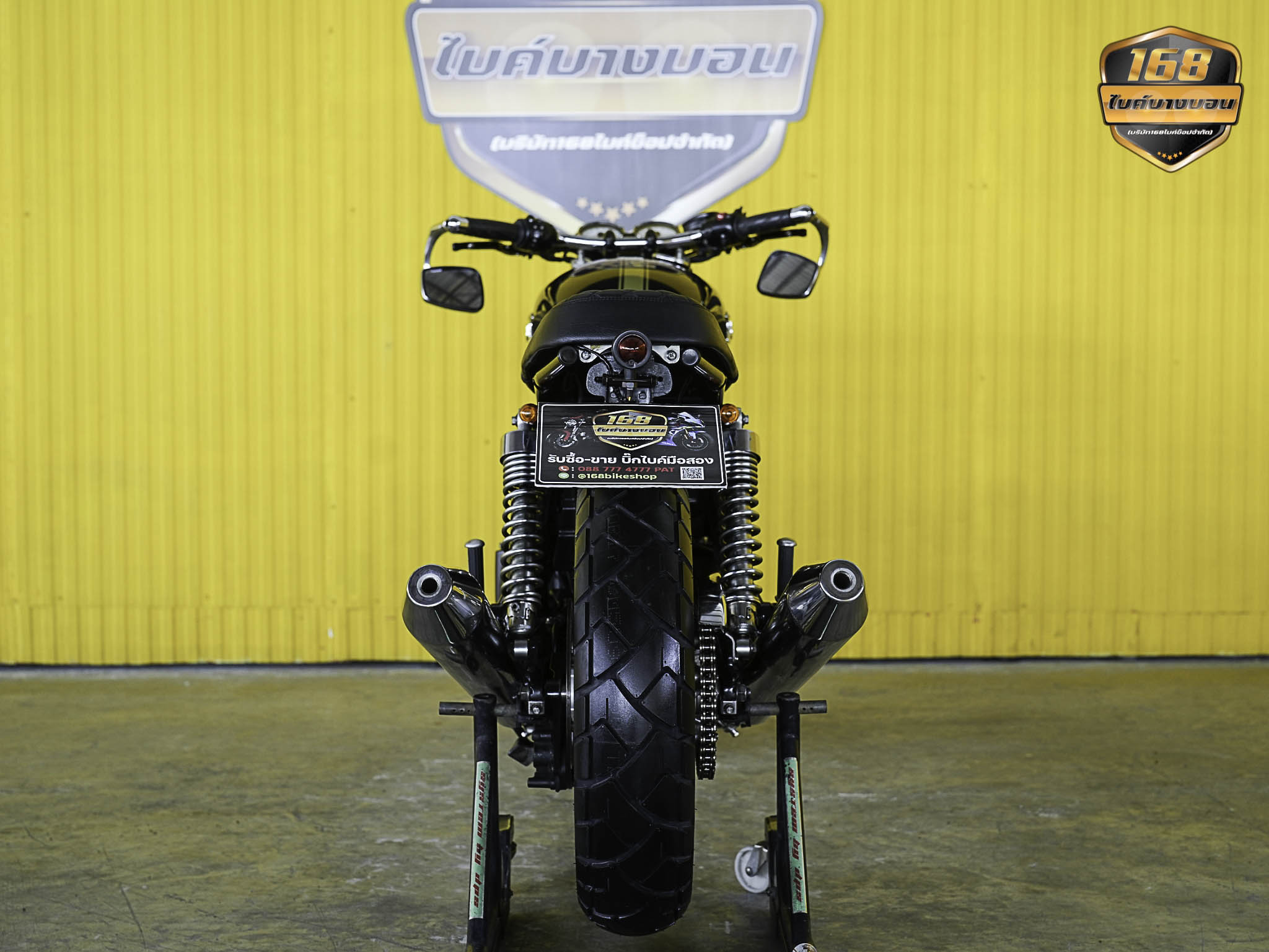 Triumph THRUXTON 900 ปี 2015 เเต่งหล่อๆ ฟรีดาวน์ออกรถ 0 บ.