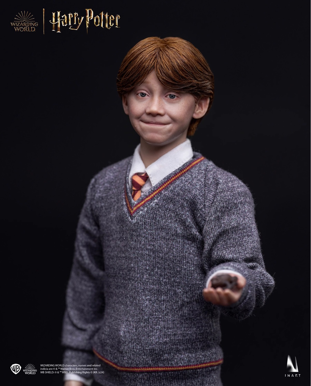 INART x Queen Studios A010D1 Harry Potter and the Philosopher's Stone - Ron Weasley (Deluxe Version) [Hair Transplant Headsculpt]