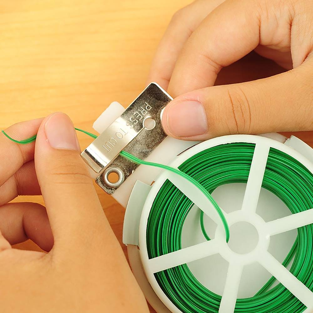 ลวดเขียวดัดอเนกประสงค์ (TWIST TIE) 50 เมตร/ม้วน