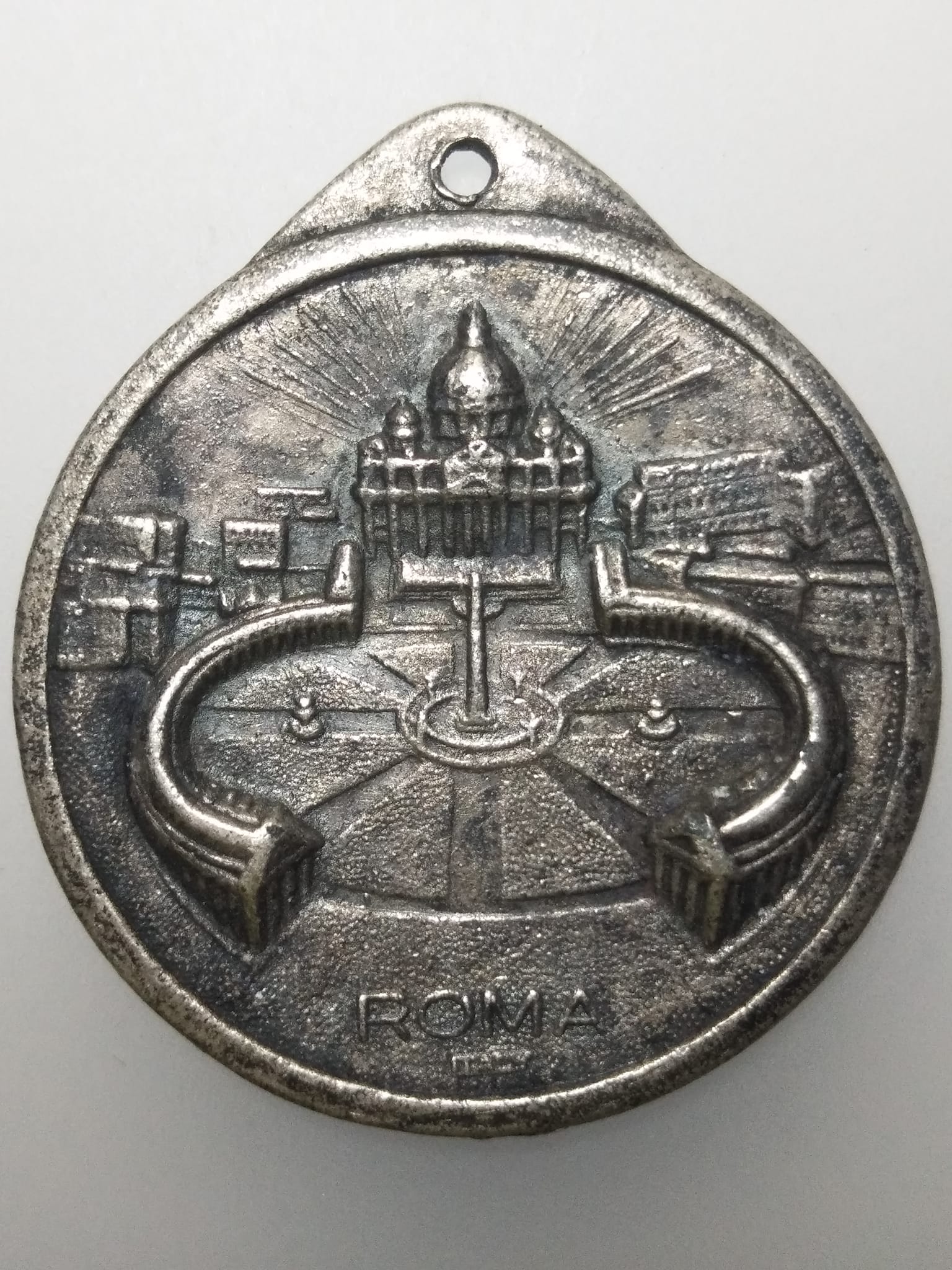 E313 เหรียญJOANNES PAULUS II ROMA ITTALY เหรียญสมเด็จพระสันตะปาปา joann es paulus ii pont max ปี 1984