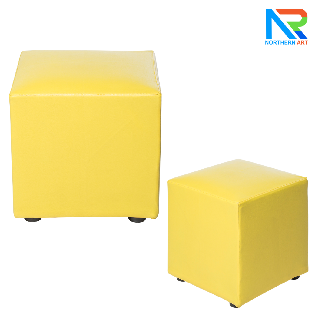 เช่าเก้าอี้สตูล เบาะหนัง ทรงลูกเต๋า พร้อมจุกรองฐาน มีสี ดำ,ขาว,ชมพู,ม่วง,เขียวเข้ม,เขียวอ่อน,ฟ้า,น้ำเงิน,แดง,เหลือง,น้ำตาล,ส้ม