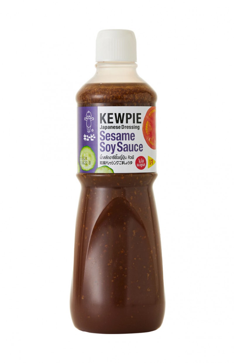 คิวพี - น้ำสลัดงาซีอิ๊วญี่ปุ่น Japanese Dressing ขนาด 1000ml.