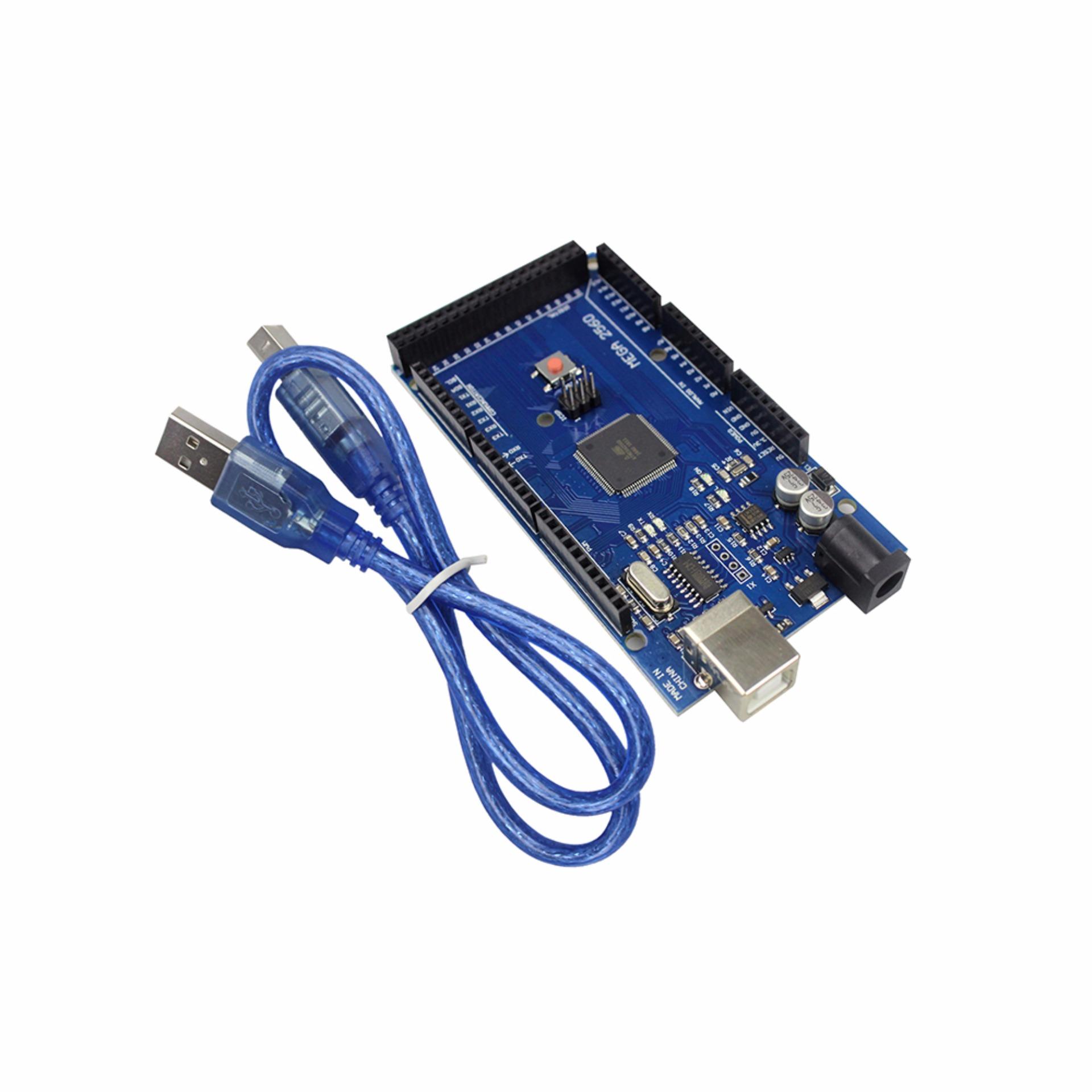 Mega 2560 R3 ATmega2560-16AU CH340G Development Board with USB Cable for arduino