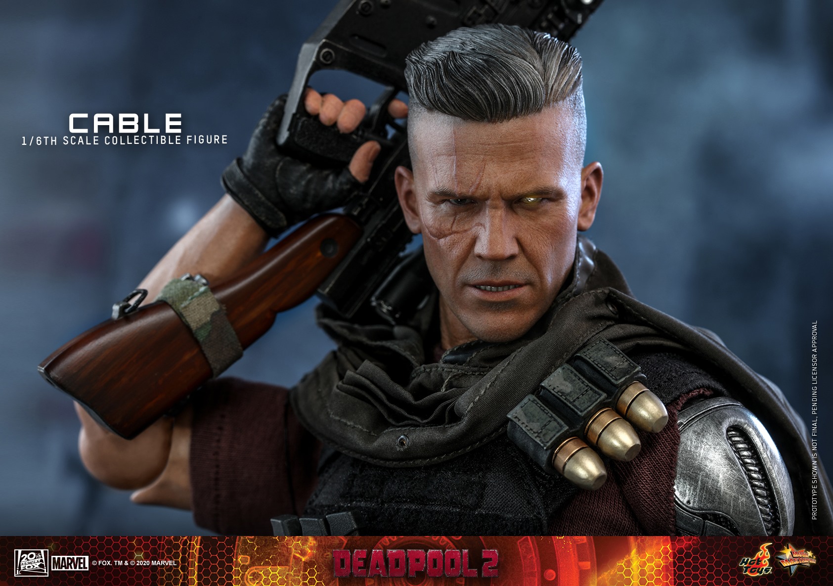 Hot Toys MMS583 1/6 Deadpool 2 - Cable (Special Edition Bonus)