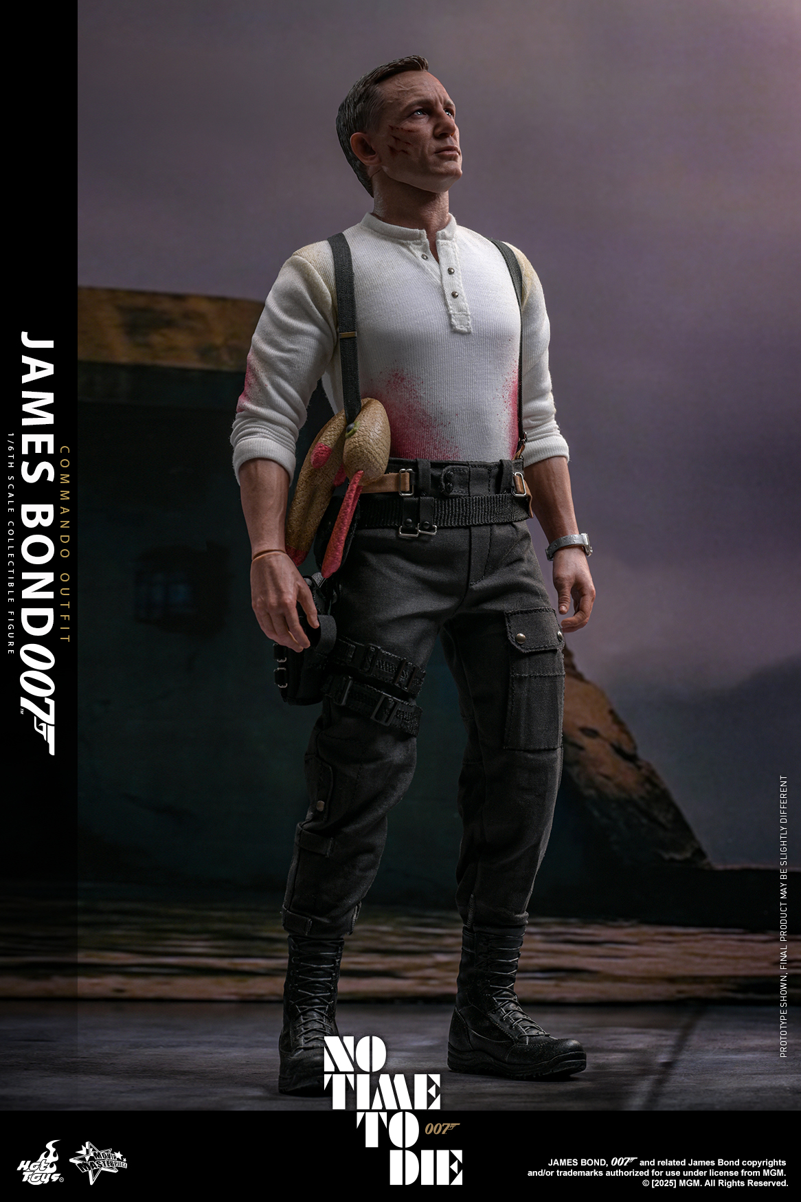 25/08/2568 Hot Toys MMS804 No Time To Die - James Bond (Commando Outfit)