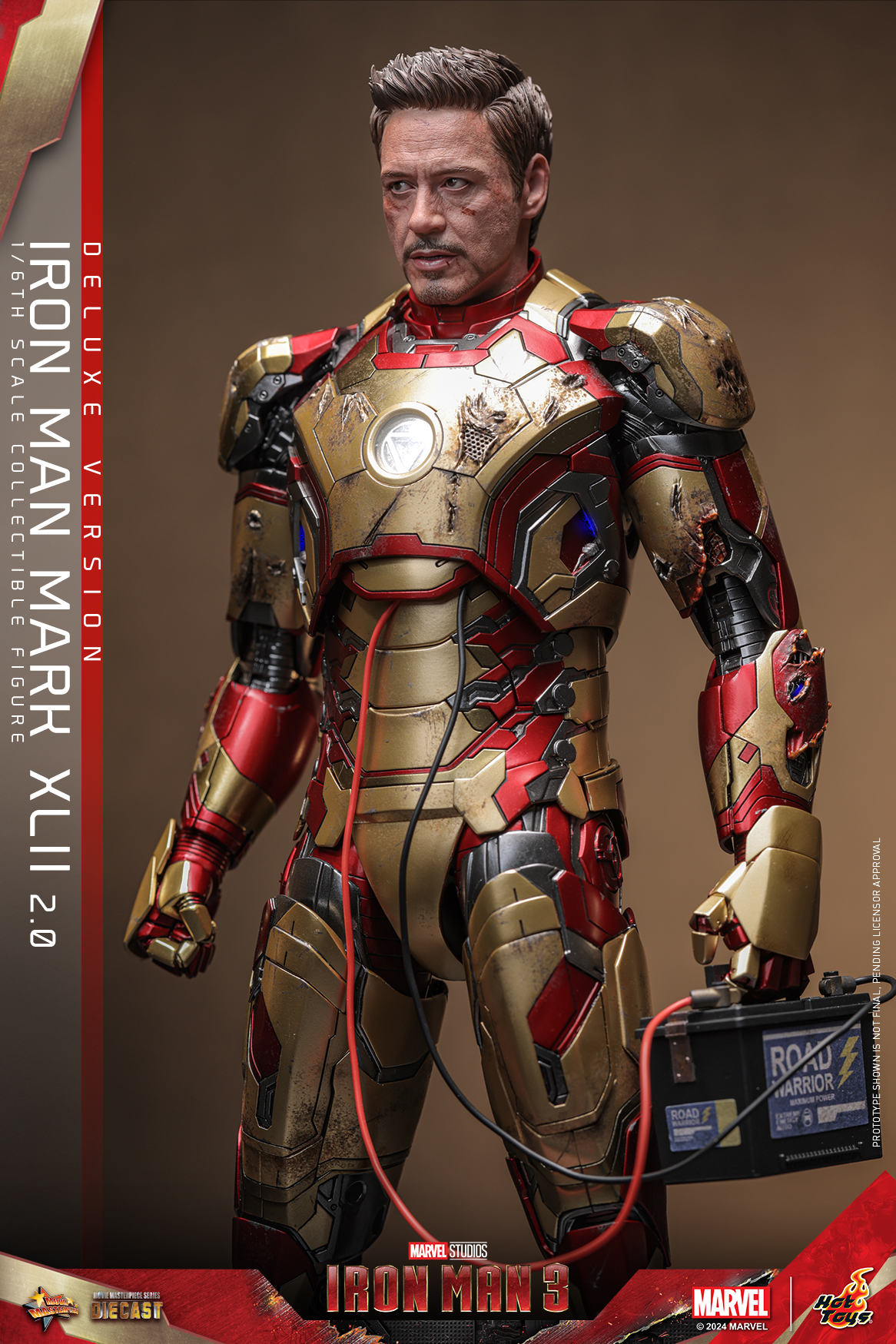 Hot Toys MMS759D66B Iron Man 3 - Iron Man Mark XLII (2.0) (Deluxe Version) (Special Edition)
