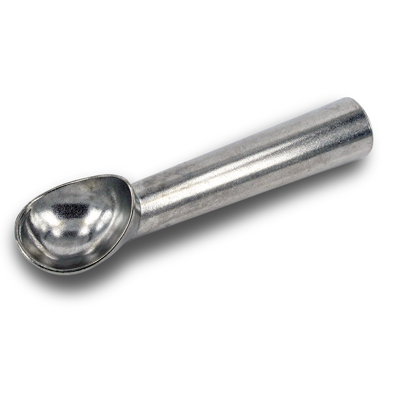 ช้อนตักไอศกรีม ที่ตักไอศกรีม แบบขูด อลูมิเนียม ยาว 17.5 ซม.