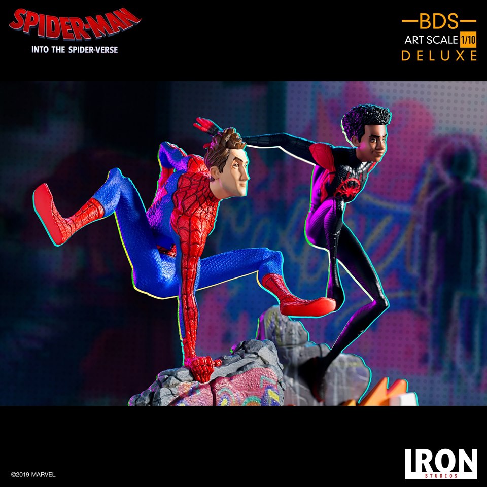 Iron Studios BDS Art Scale 1/10 Spider-Man: Into the Spider-Verse - Peter B. Parker