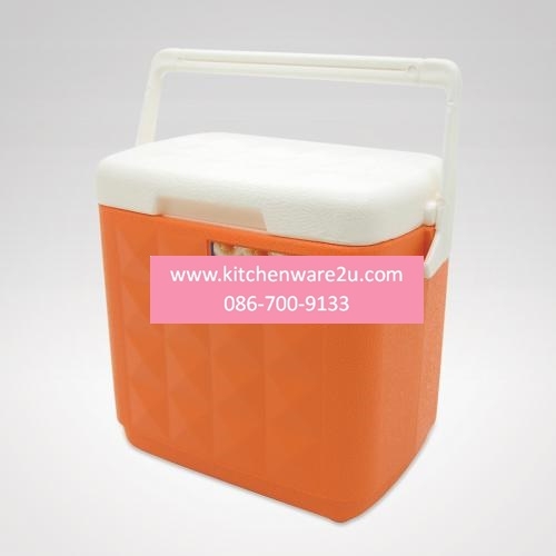P10457 กระติกเหลี่ยม 2.5 ลิตร (22 x 14 x 25.5 cm.) เกรดเอ อย่างดี No.PB-800 (ราคาส่งต่อ 12 ใบ:85 บชุด)