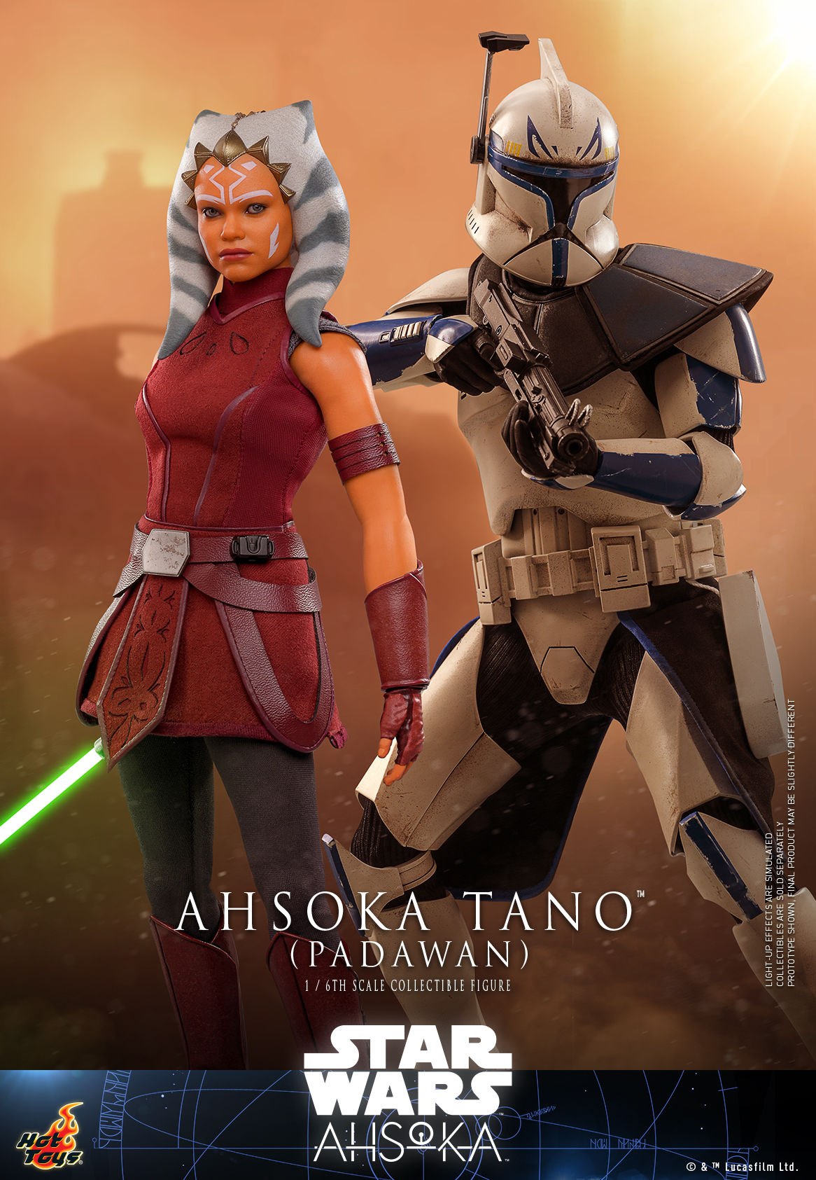 Hot Toys TMS123 1/6 Star Wars: Ahsoka™ - Ahsoka Tano™ (Padawan)