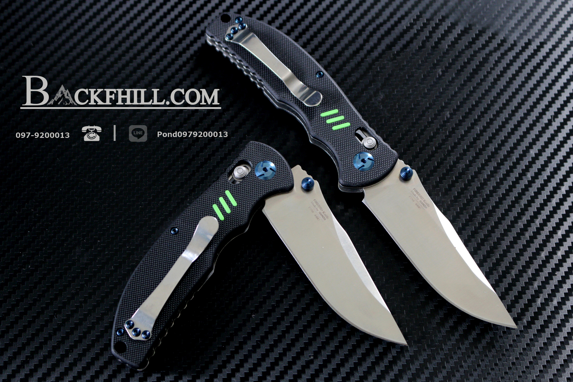 มีดพับ Ganzo รุ่น F7501-BK สีดำ ด้ามสีดำ ของแท้ 100%