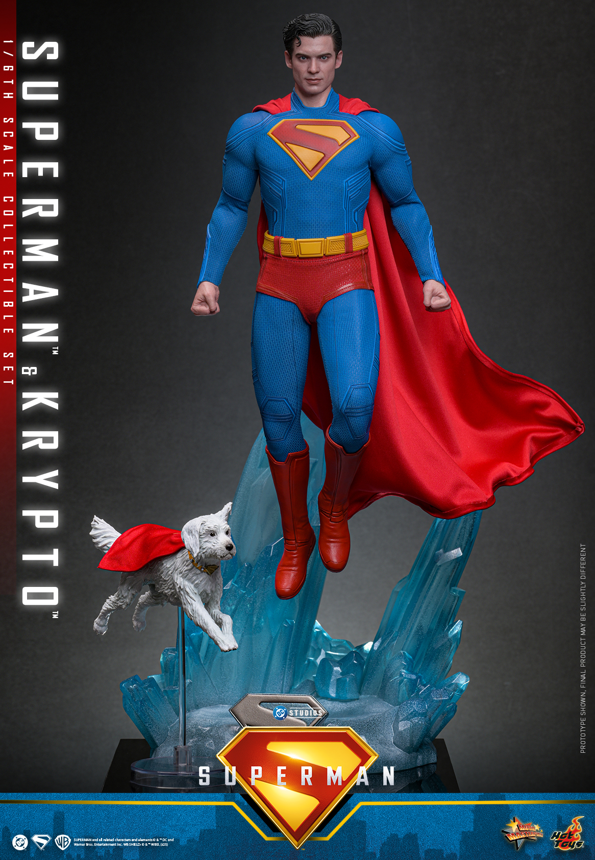Hot Toys MMS812 Superman - Superman & Krypto