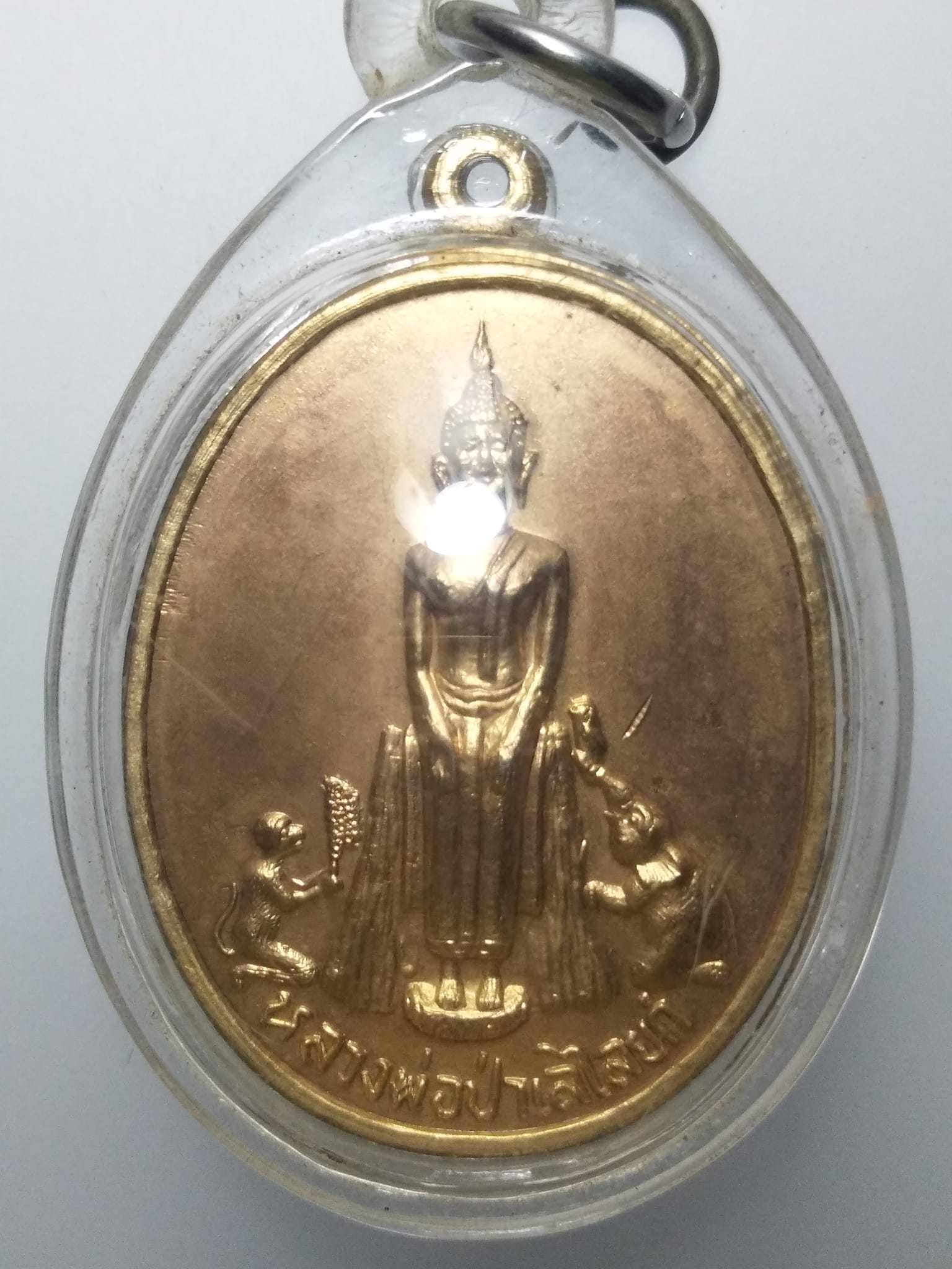 E324 เหรียญหลวงพ่อป่าเลไลย์ วัดบ้านไร่ ปี2521