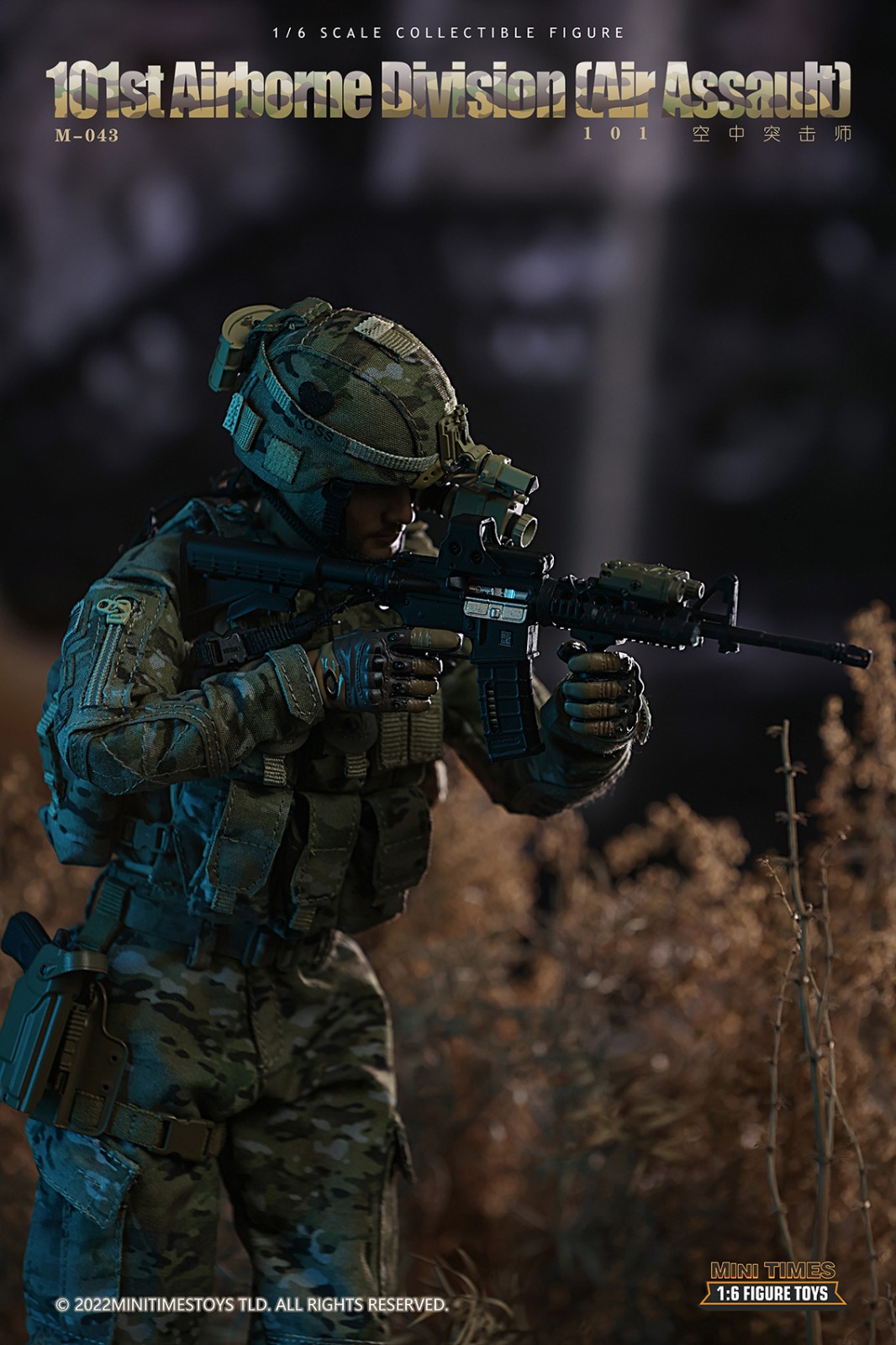 MINI TIME MT-M043 1/6 101st Airborne Division Air (Assault)