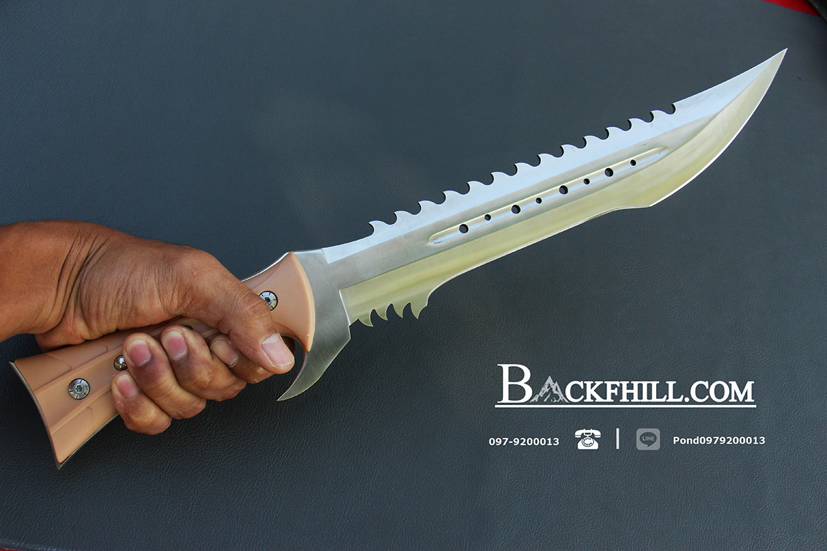 ดาบอสูรใต้ทะเล Deep Sea Ghost สุดโหดทะเลลึก Stainless Steel 17 นิ้ว