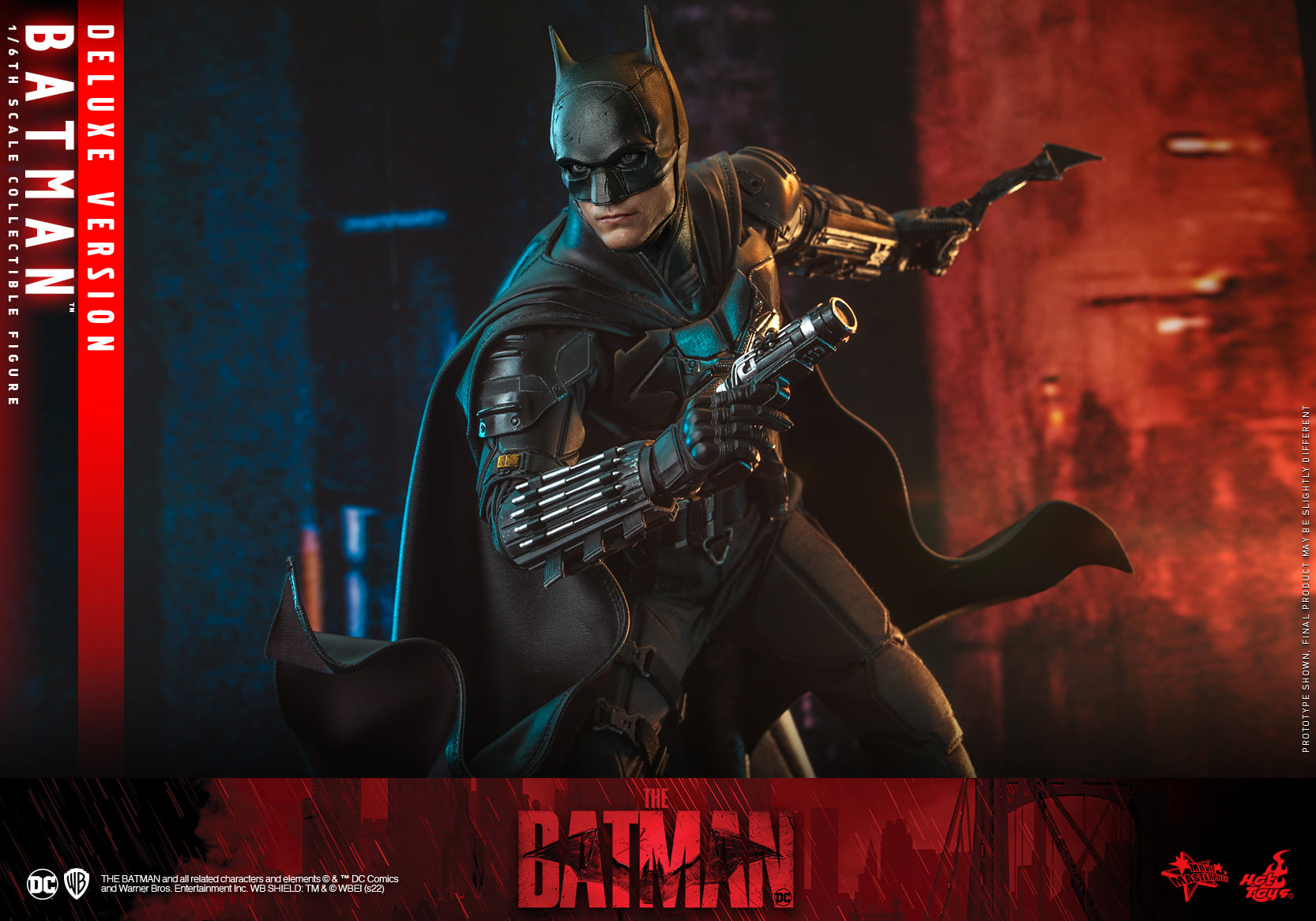 Hot Toys MMS639 1/6 The Batman - Batman (Deluxe Version)