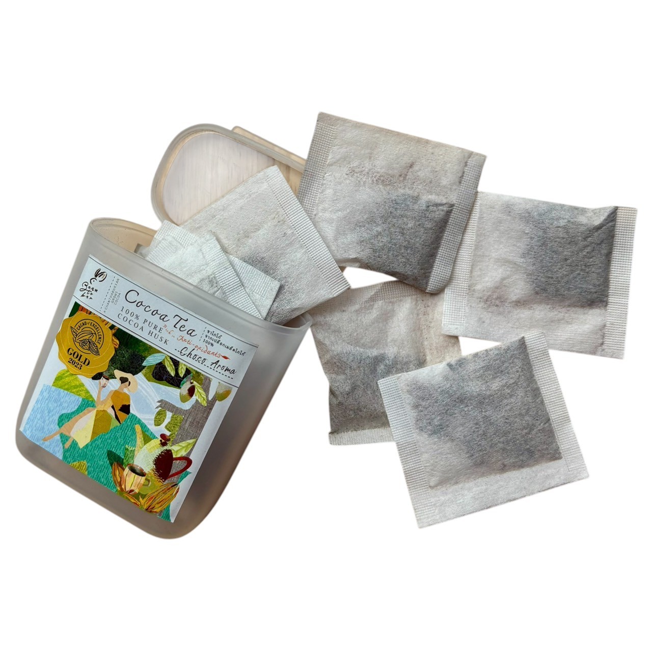 ชาโกโก้ Cocoa Tea ชาโกโก้สูตรสำเร็จชนิดผง ตรา บีนทูบาร์