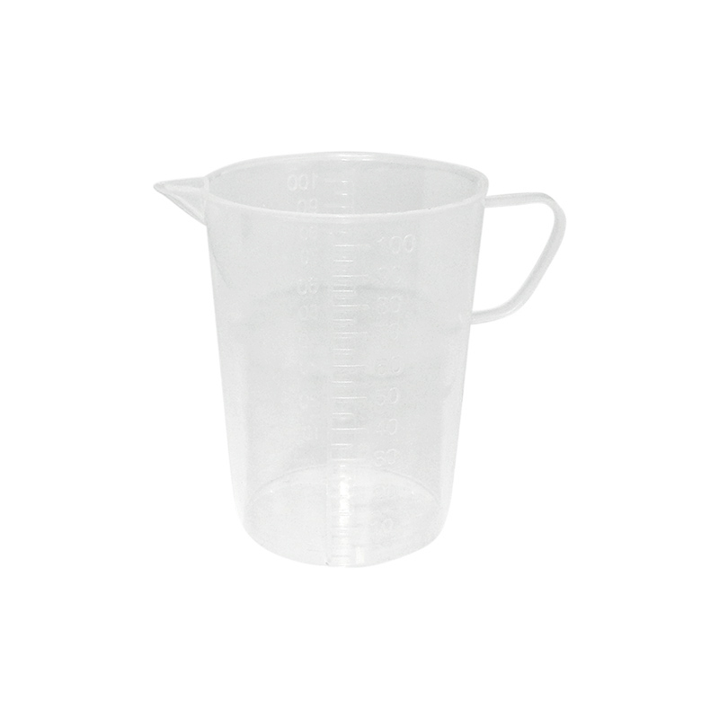 ถ้วยตวง เหยือกตวง พลาสติก มีหูจับ 100 ml. 1610-436