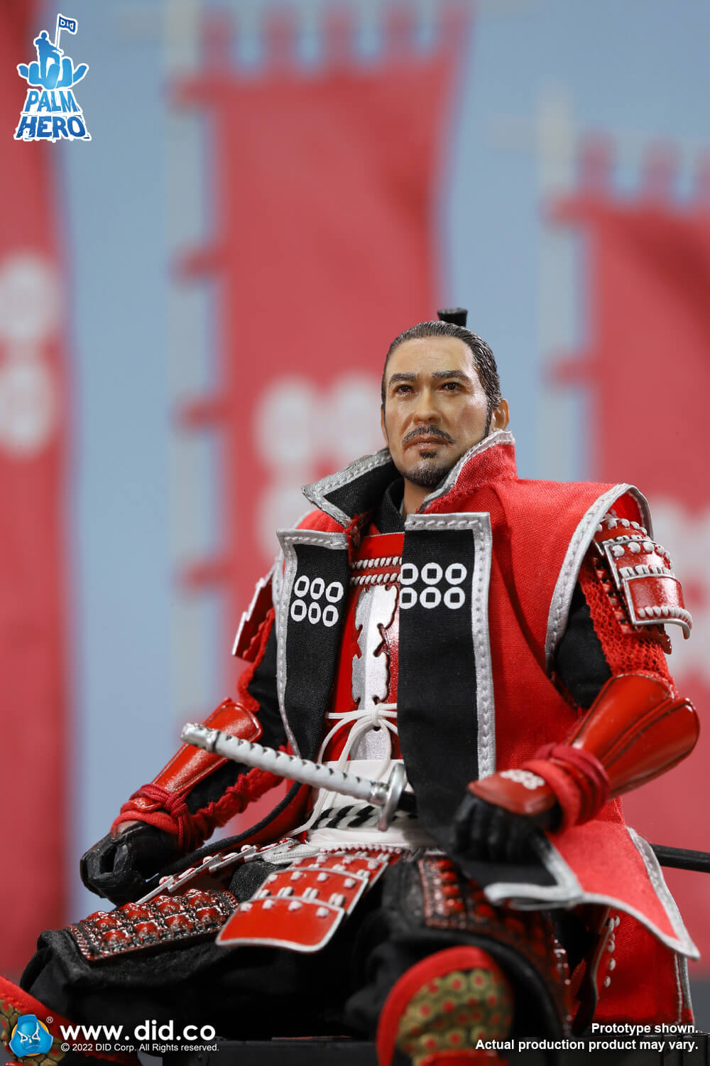 DID XJ80015 1/12 Palm Hero Japan Samurai Series - Sanada Yukimura