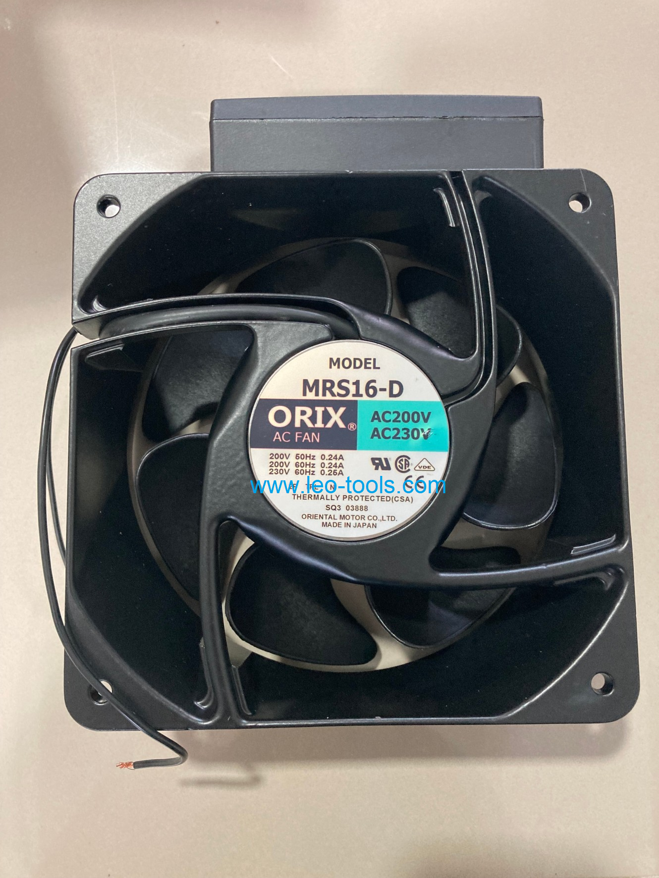 ORIX Cooling Fan MRS16-D 200/230V