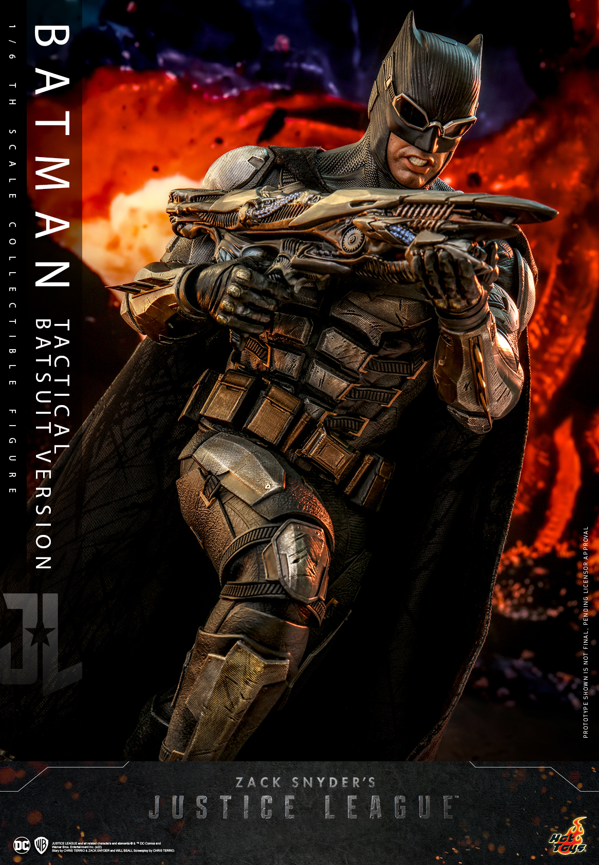 Hot Toys TMS085 1/6 Zack Snyder's Justice League - batman (Tactical Batsuit Version)