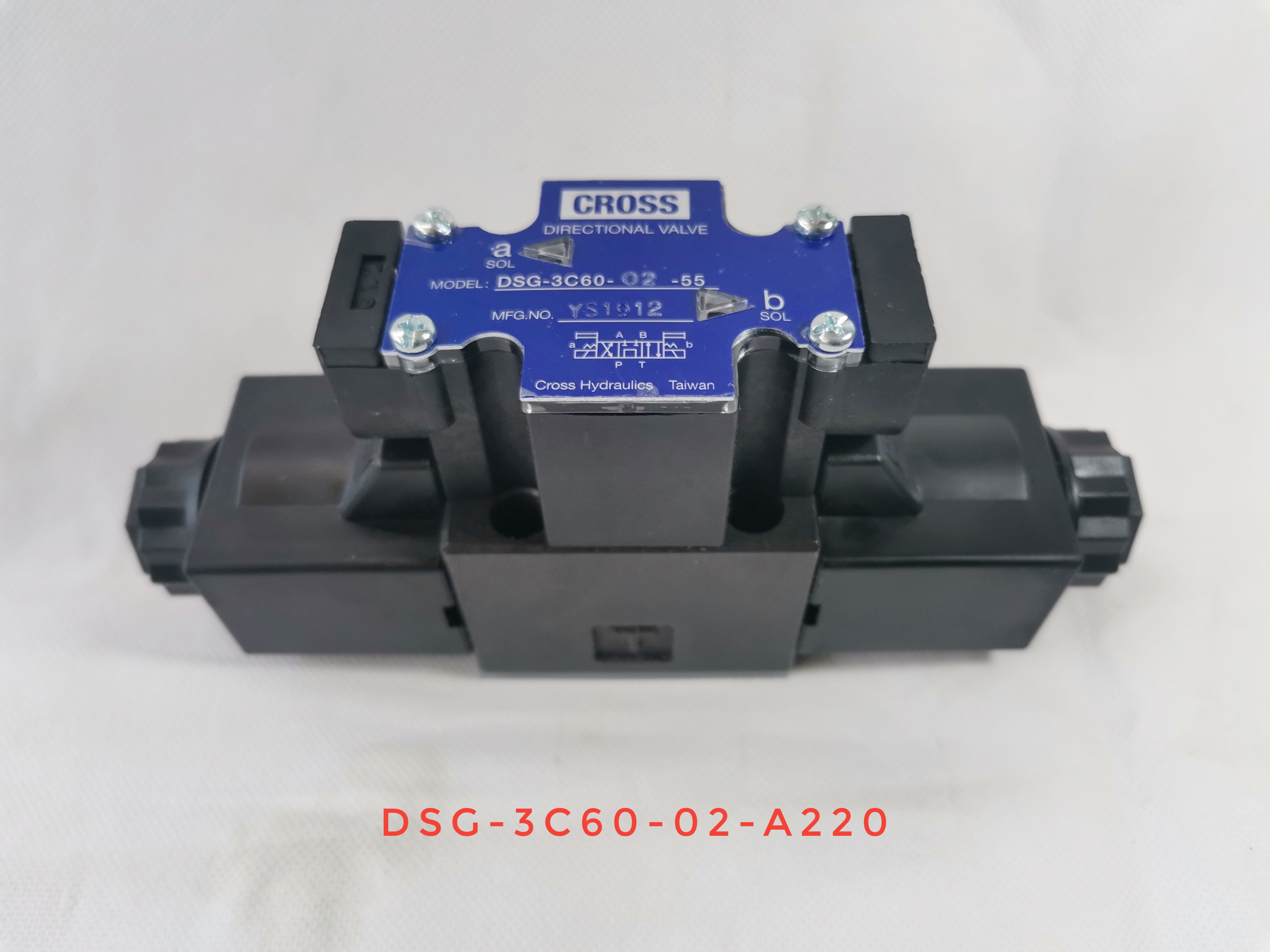 Solenoid Valve Hydraulic DSG-3C60-02-AC220V