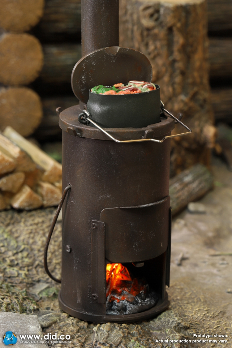 DID E60067 1/6 WWII Stove Diorama Set