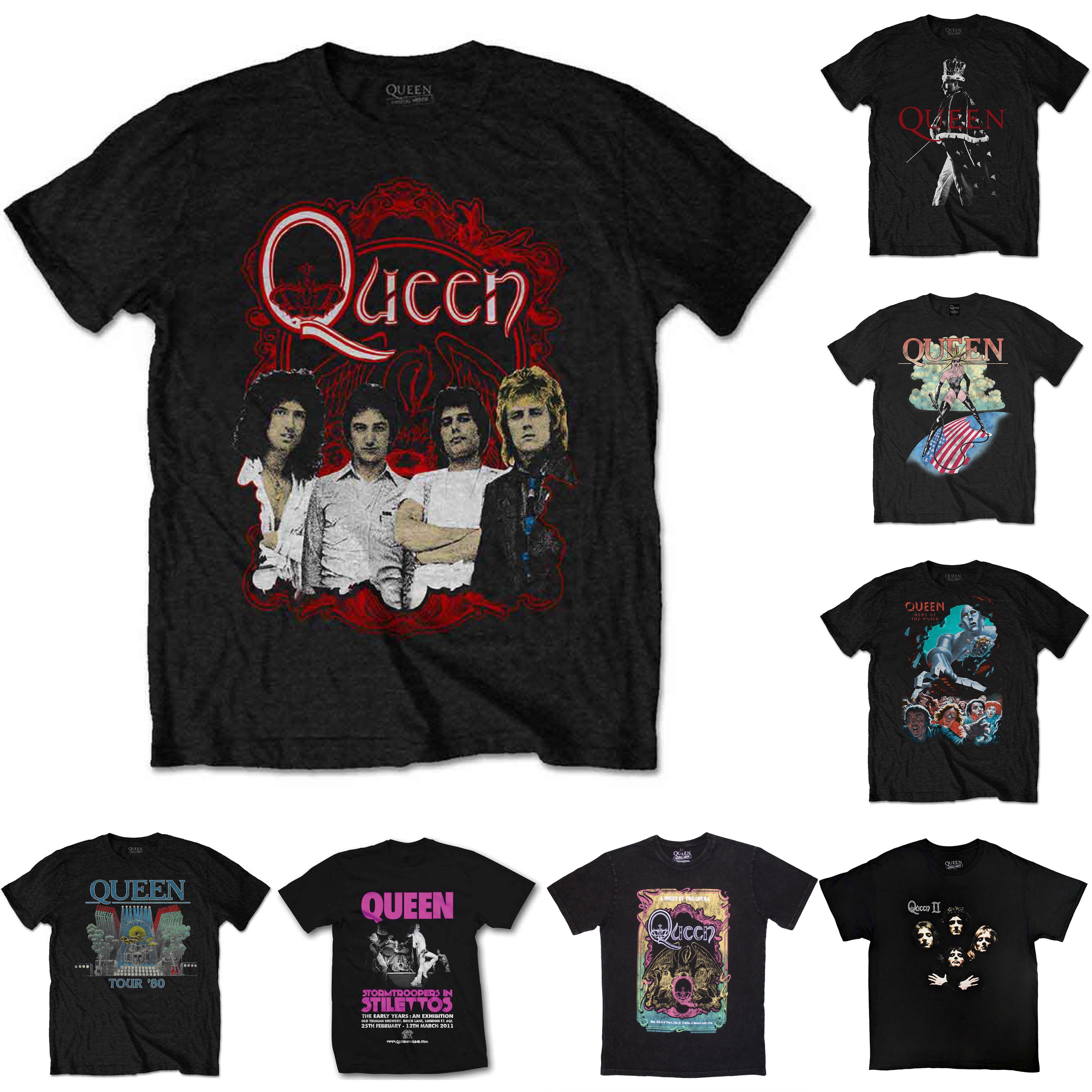 [PREORDER] เสื้อวง QUEEN T-SHIRT ลิขสิทธิ์แท้ UK รวมลายสุดฮิต