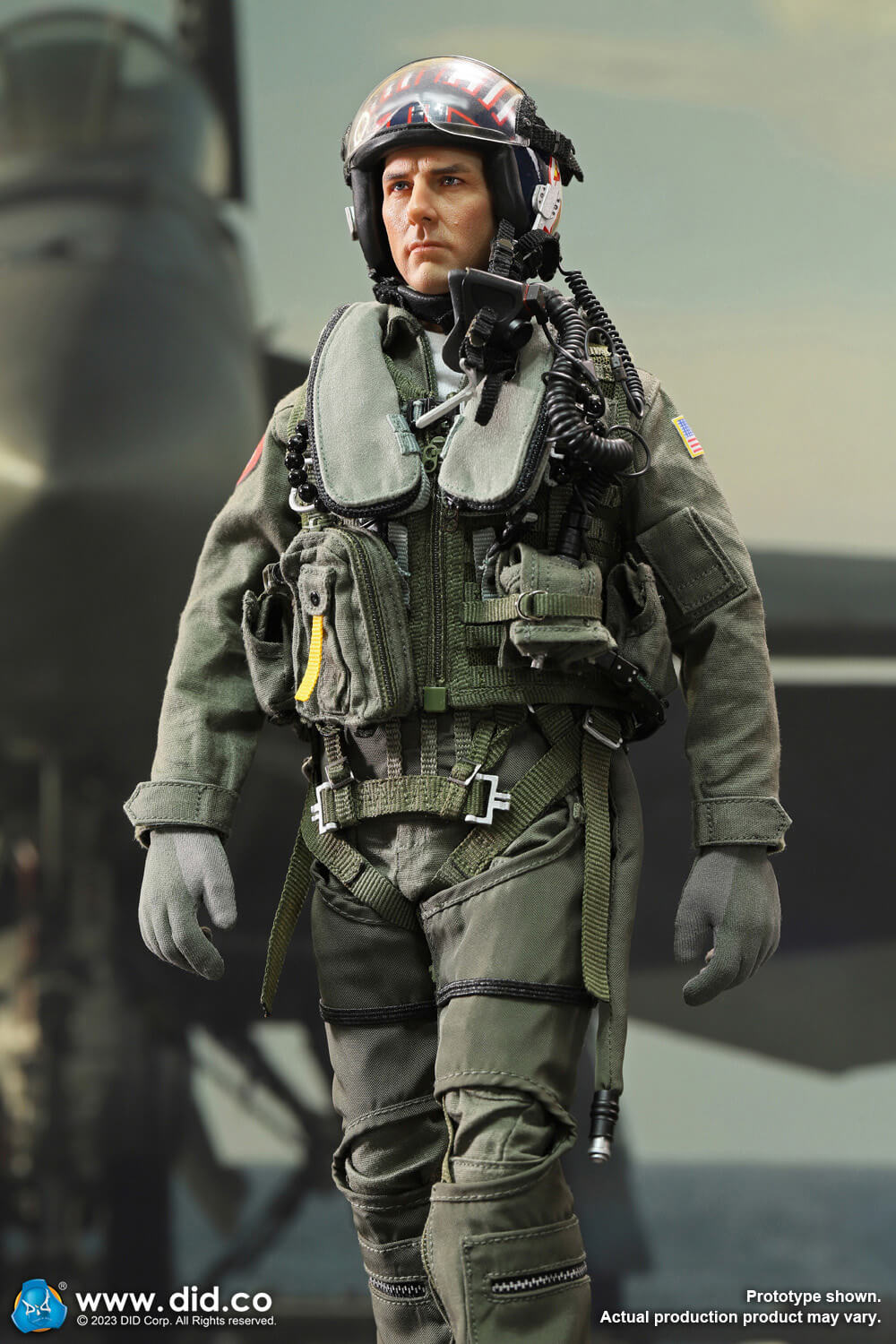 DID MA80170 1/6 The US Navy Fighter Weapons School Instructor F/A-18E Pilot – Captain Mitchell