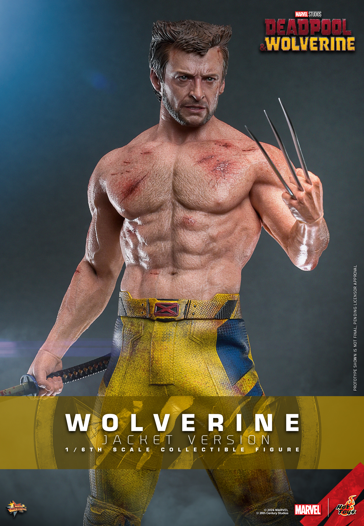Hot Toys MMS756 Deadpool & Wolverine - Wolverine (Jacket Version)