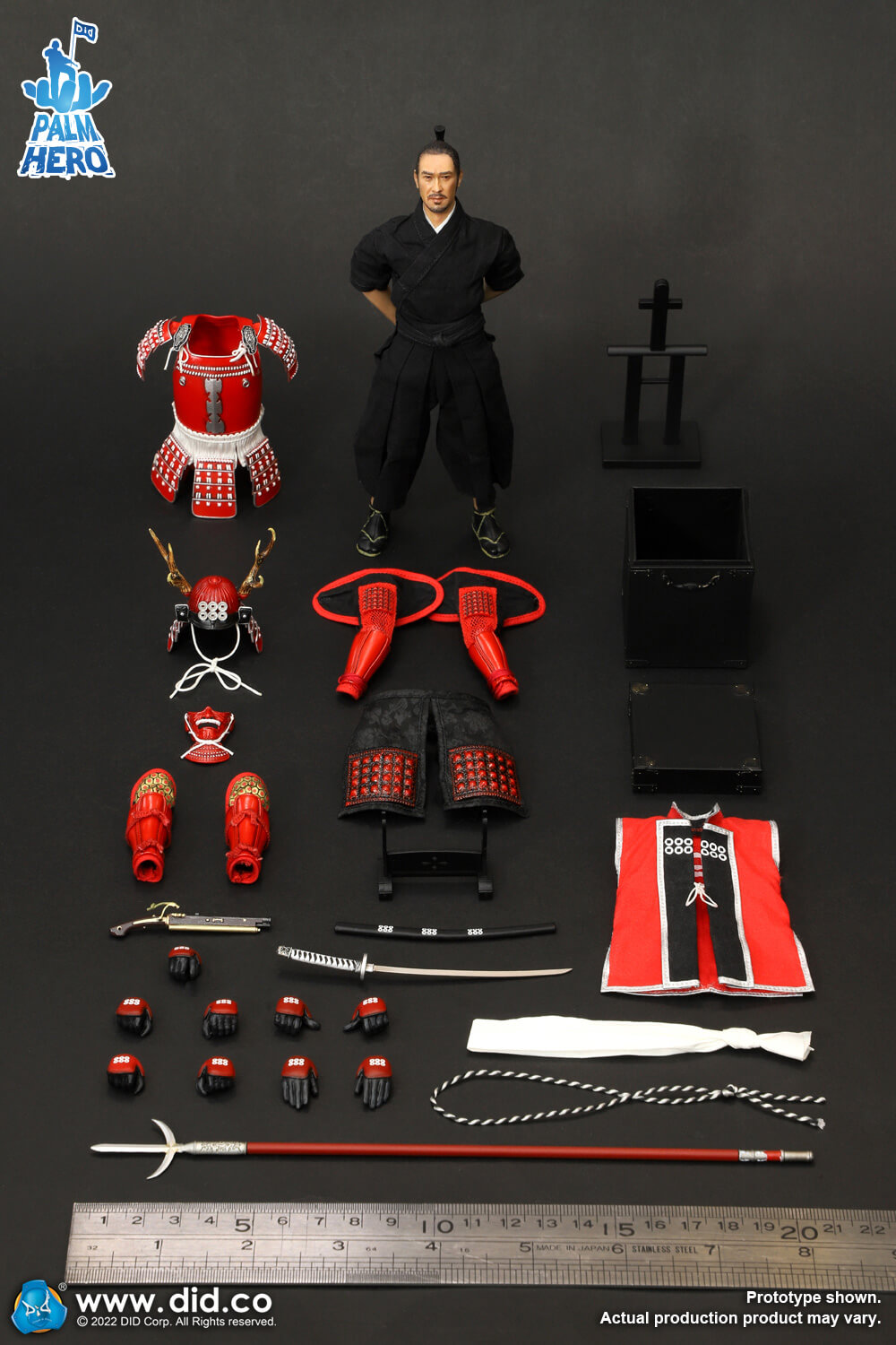 DID XJ80015 1/12 Palm Hero Japan Samurai Series - Sanada Yukimura