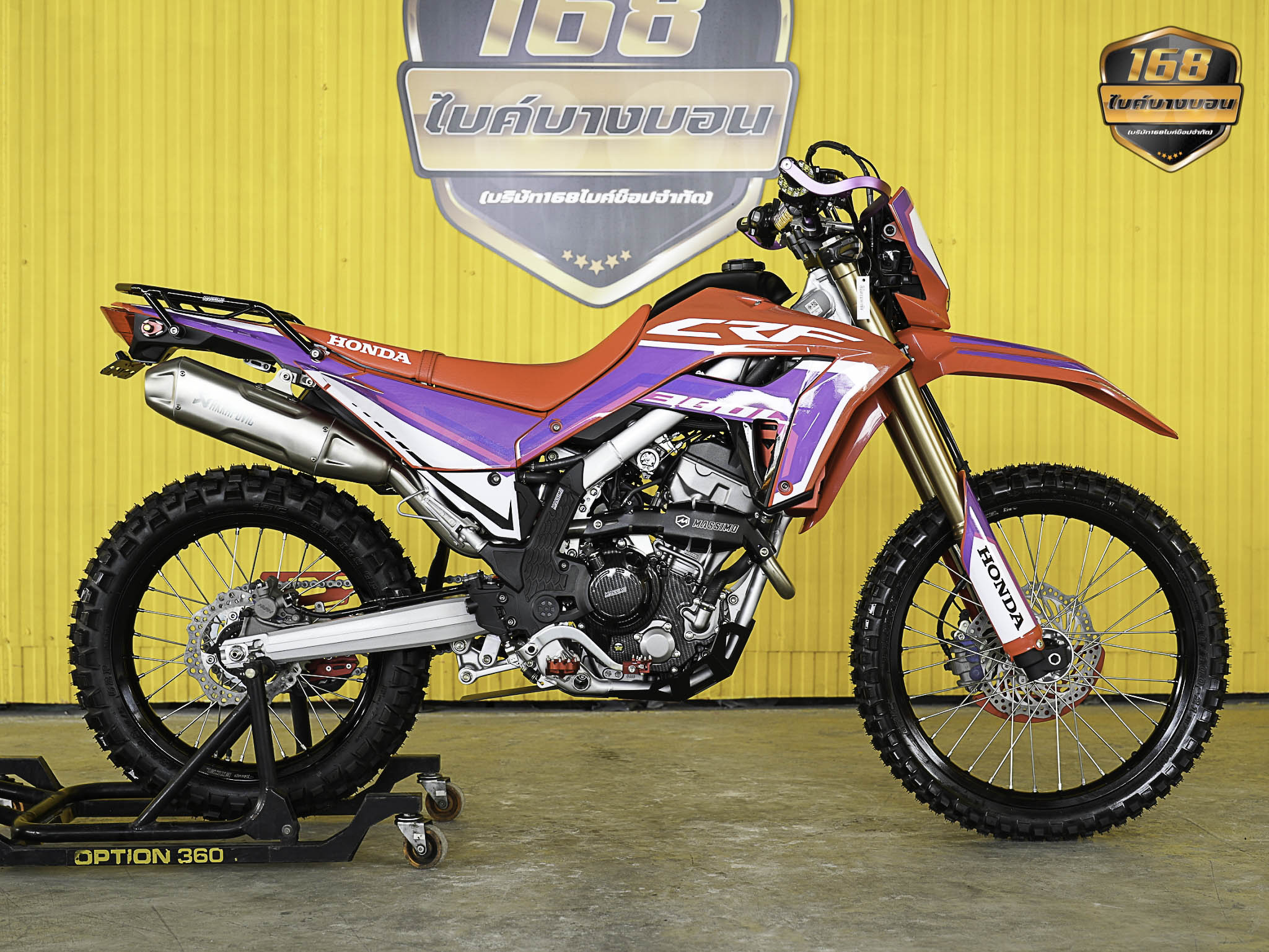 NEW Honda CRF300 L 2025 (รถป้ายเเดงเเต่งให้ครบ สด-ผ่อน )