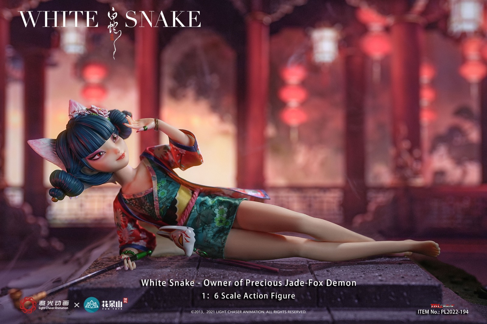 TBLeague PL2022-193 PL2022-194 1/6 Green & White Snake - Owner of Precious Jade-Fox Demon