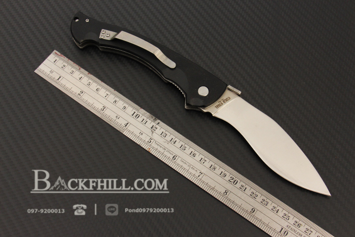 มีดพับ COLD STEEL รุ่น RAJAH 2 ทรงกรูข่า ด้าม G10 OEM