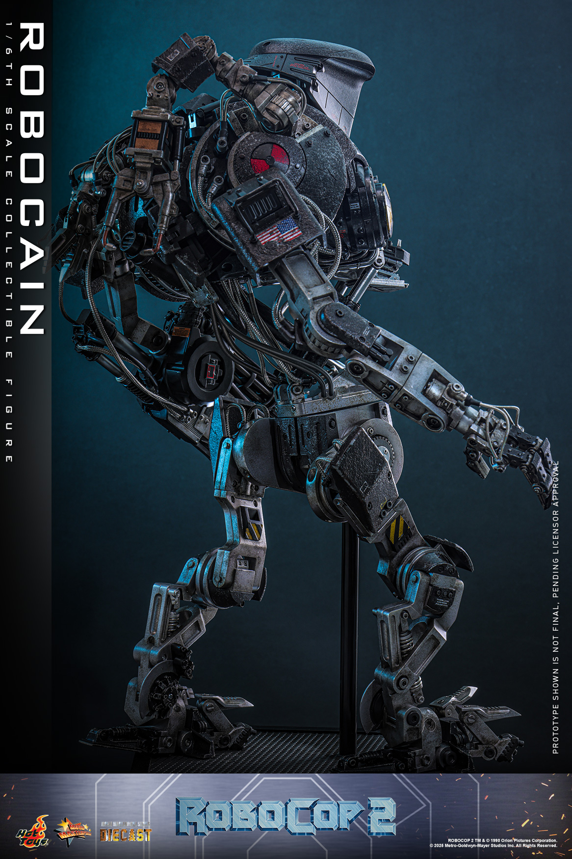 25/08/2568 Hot Toys MMS828D75 RoboCop 2 - RoboCain
