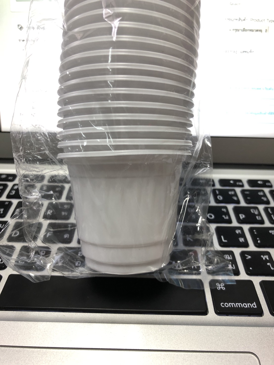 ถ้วย 4 oz. สีขาว (50ใบ)