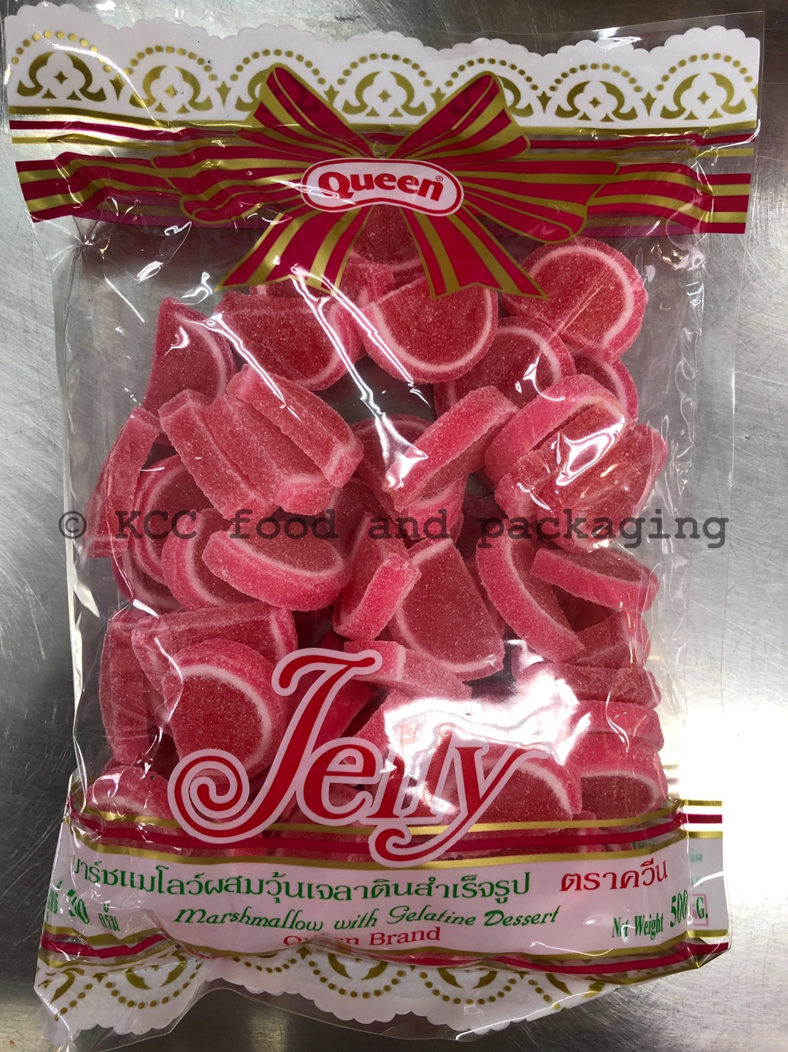 ควีน - เยลลี่แฟนซีฟรุ๊ตตี้ กลิ่นสตรอเบอร์รี่ (500 g.)
