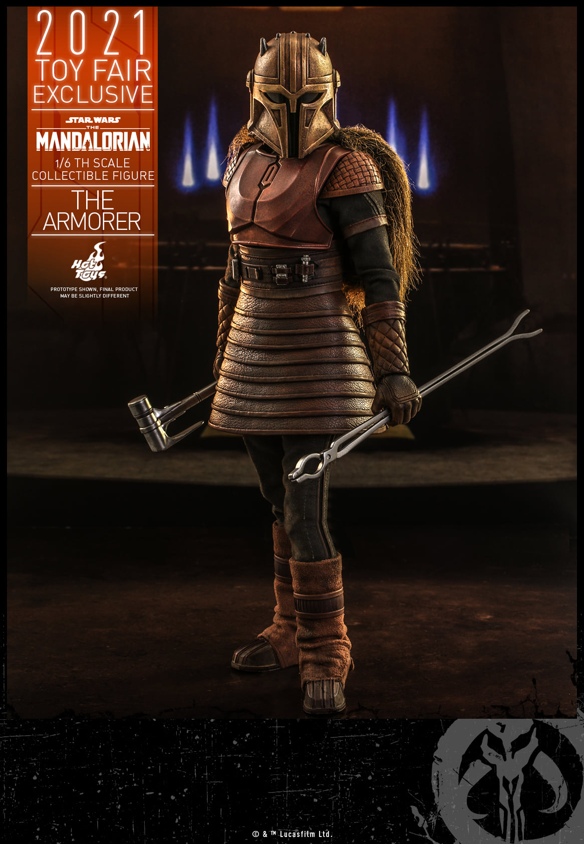 Hot Toys TMS044 16 Star Wars The Mandalorian™ - The Armorer™ [Toy Fair Exclusive 2021]