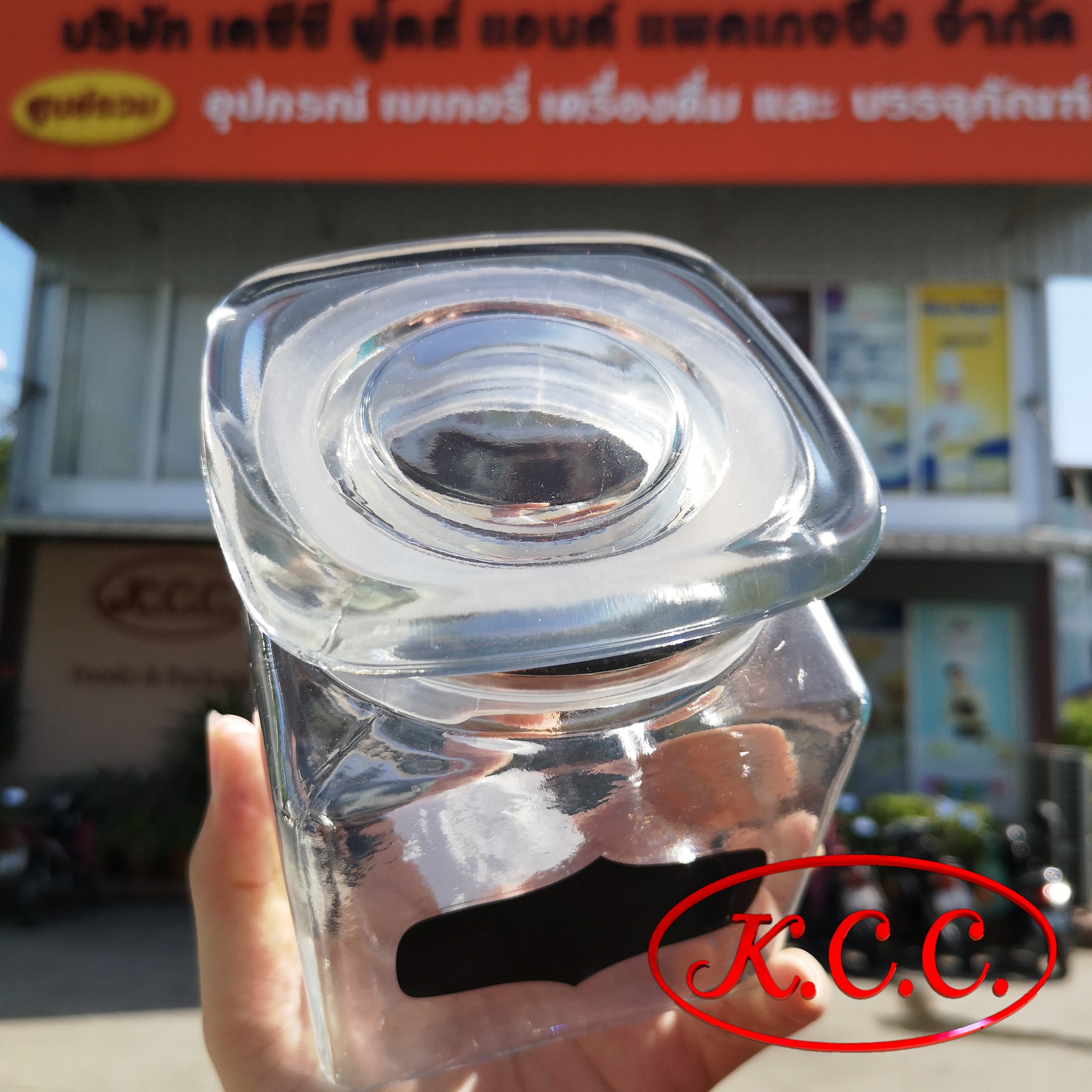 โหลแก้ว แบบเขียนได้ 960 ml.