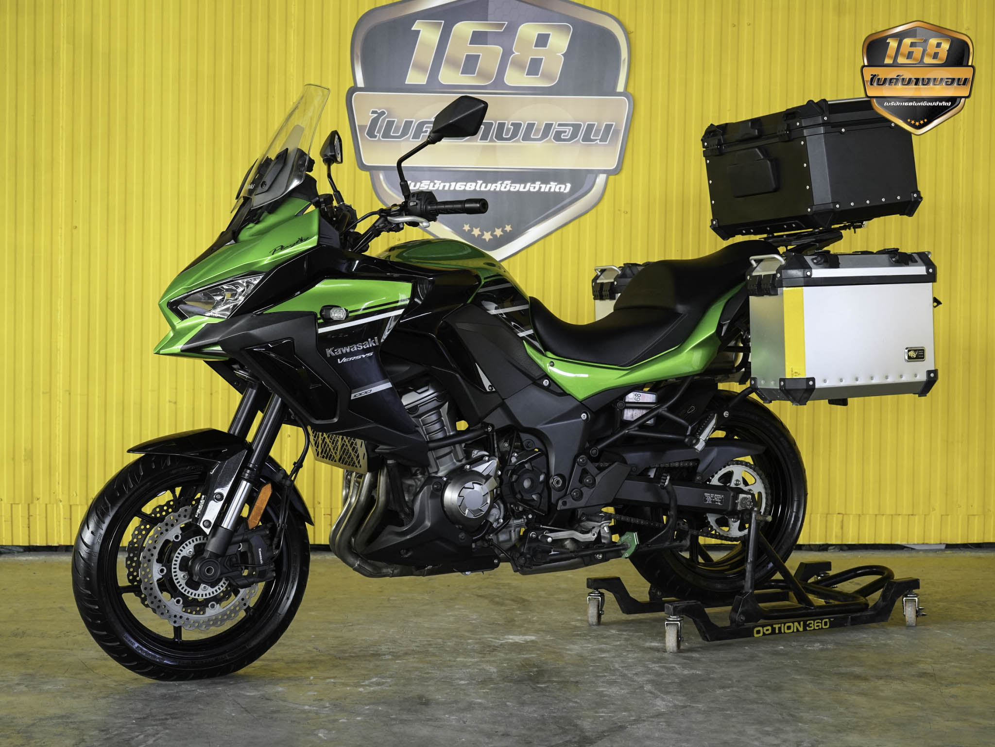 Kawasaki Versys 1000 ABS จดปี 2022 ฟรีดาวน์ ออกรถใช้เงิน 0 บาท