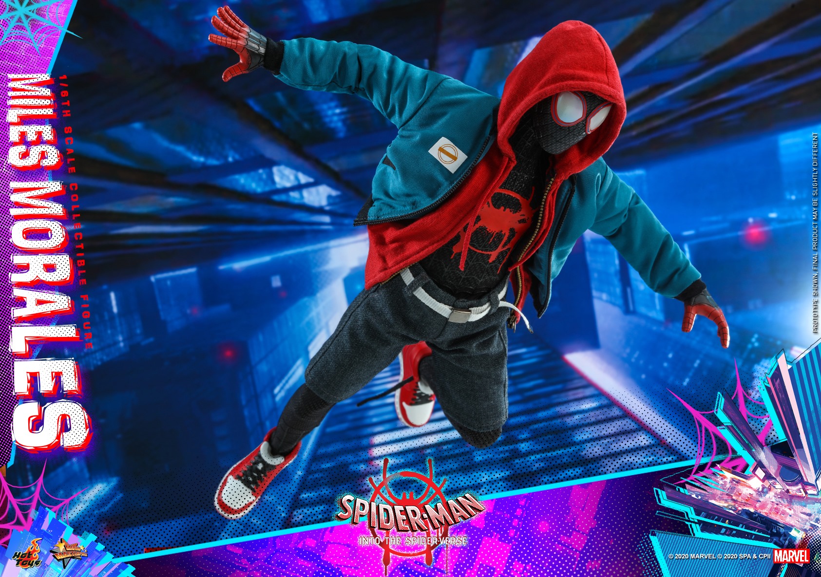 Hot Toys MMS567 Spider-Man Into the Spider-Verse 1/6 Miles Morales