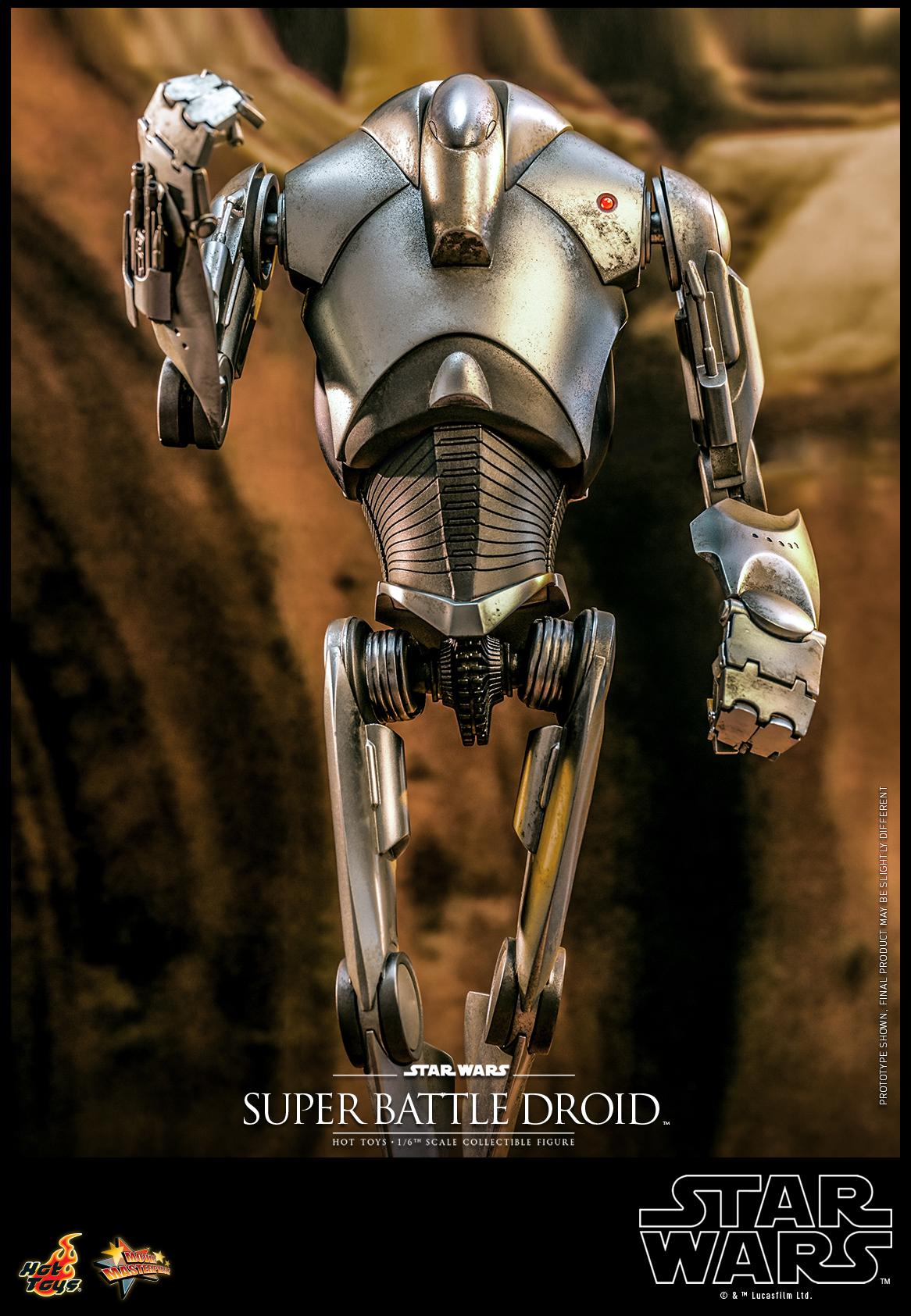 Hot Toys MMS682 1/6 Star Wars: Attack of the Clones™ - Super Battle Droid™