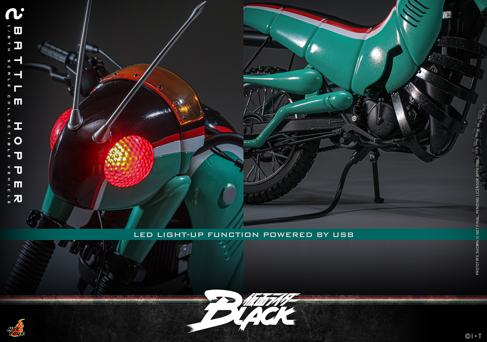 25/08/2568 Hot Toys TMS161 Kamen Rider Black - Battle Hopper