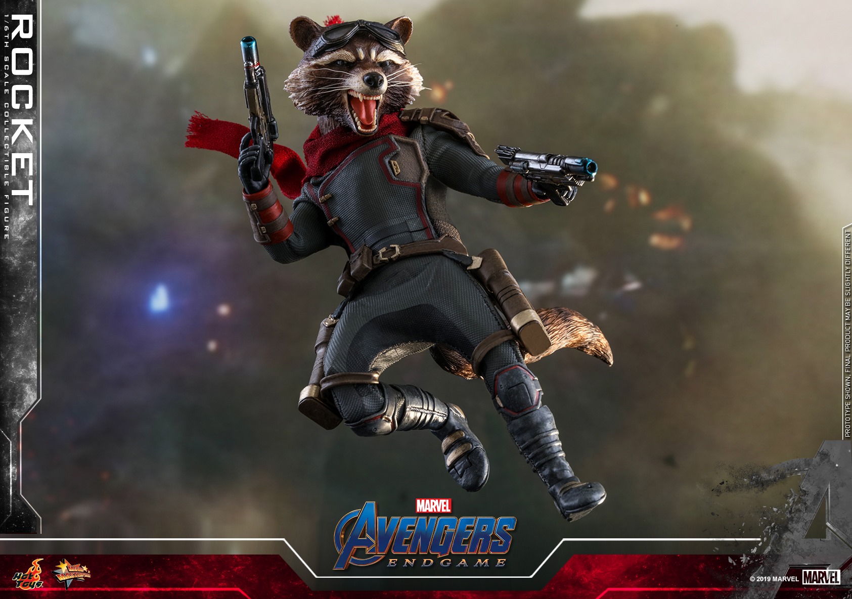 Hot Toys MMS548 Avengers: Endgame 1/6 Rocket