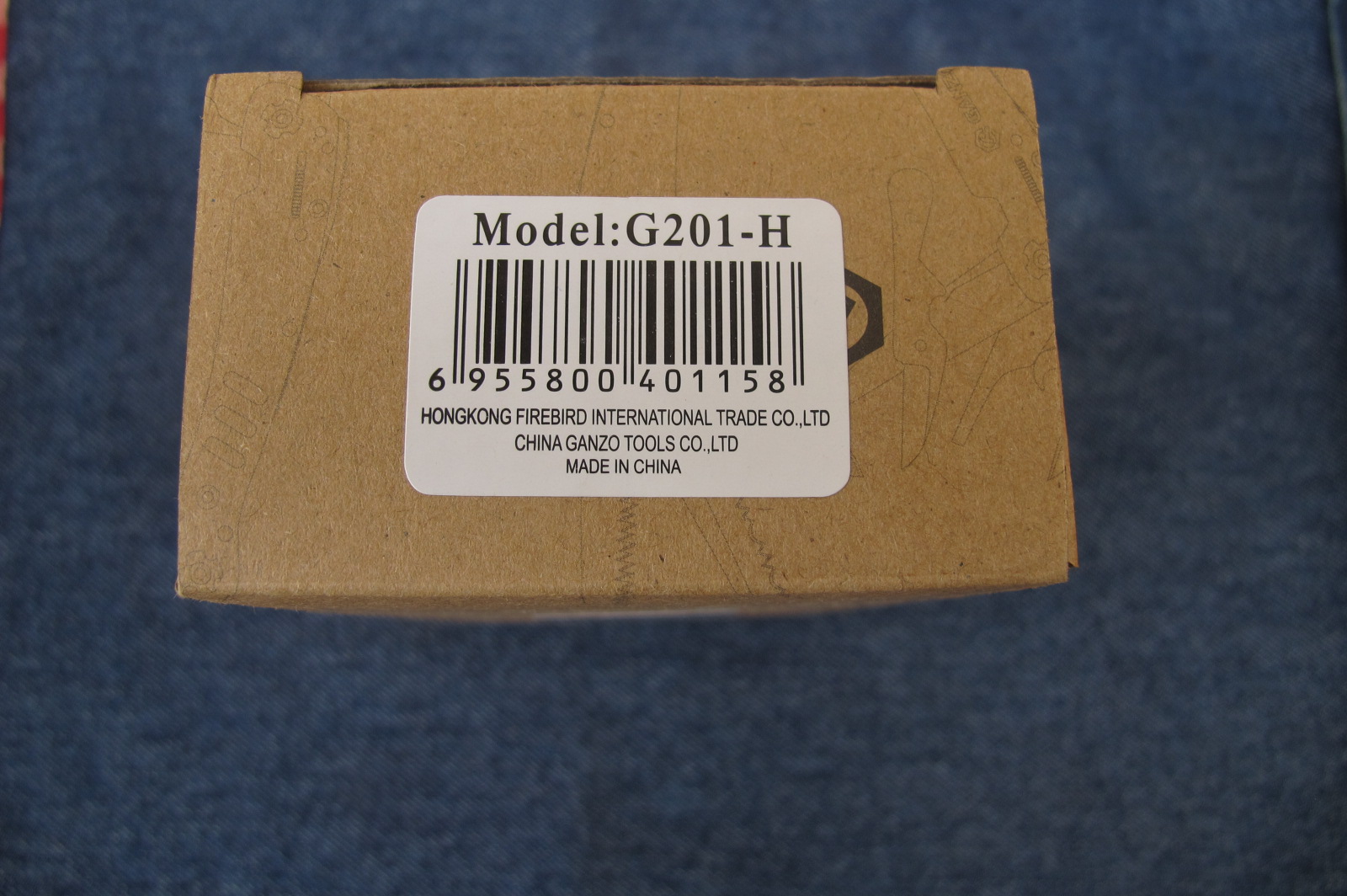 Ganzo G201H (สีเงิน) - Multi Tool Pliers for Home Life / Travel / Camping.