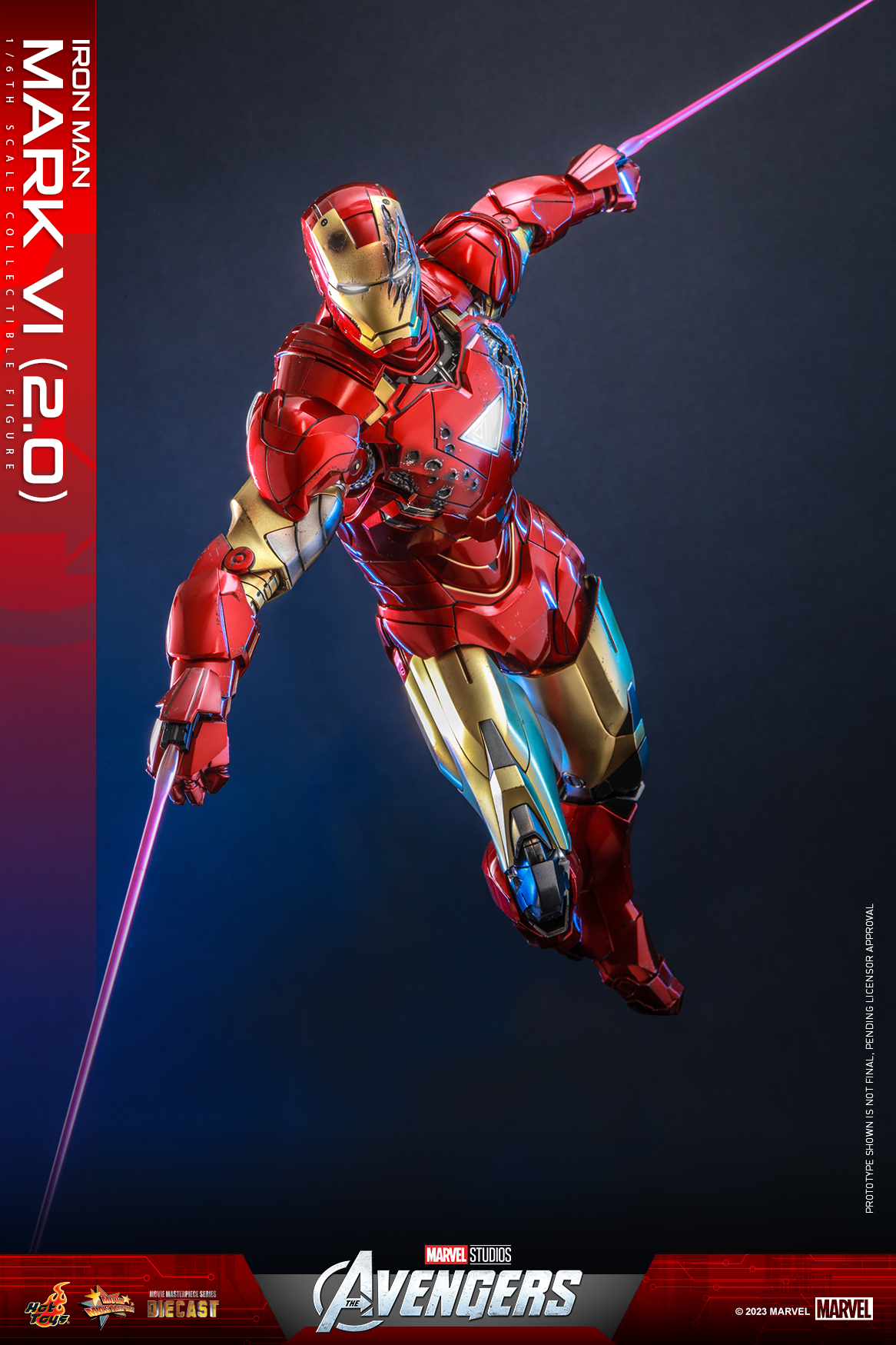 Hot Toys MMS687D52 1/6 The Avengers - Iron Man Mark VI (2.0)