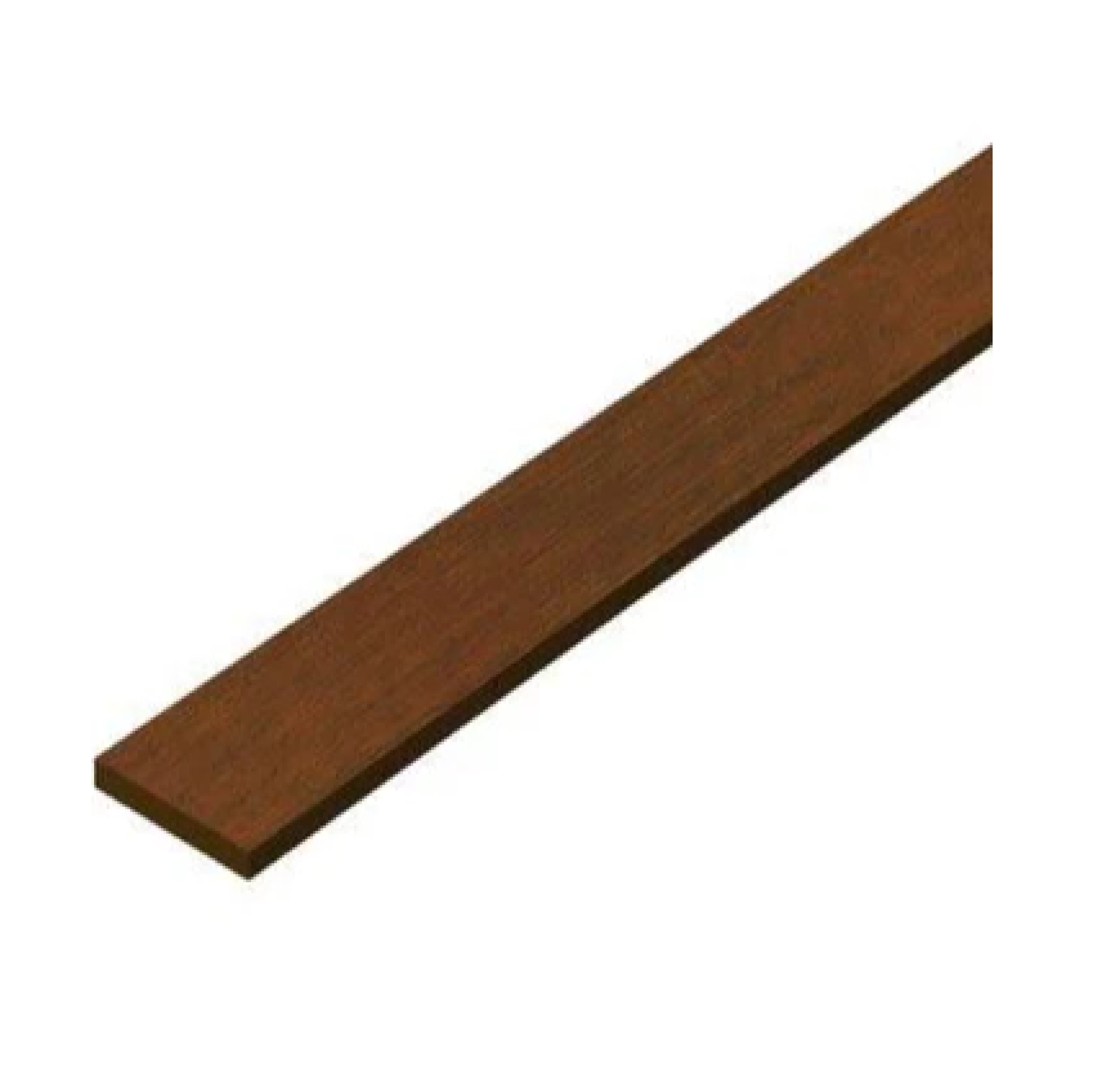 ไม้รั้วหัวตัด หน้า 4 นิ้ว ยาว 1 เมตร CONWOOD รุ่น ชัยพฤกษ์ ขนาด 10 x 100 x 1.6 ซม. สีสัก