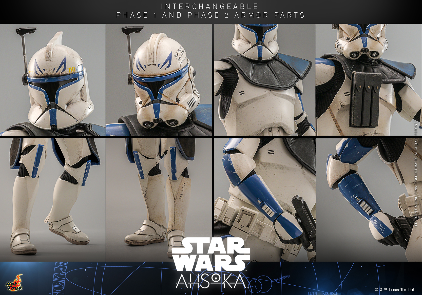 Hot Toys TMS119 1/6 Star Wars: Ahsoka™ - Captain Rex™