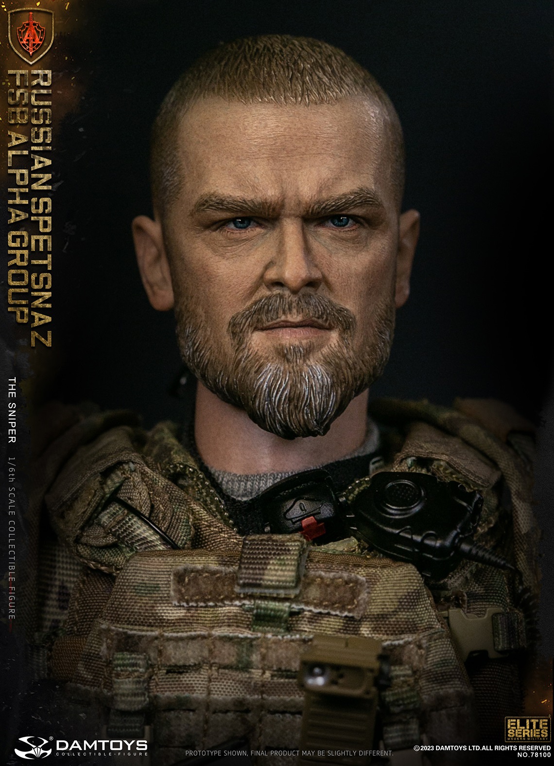 DAMTOYS 78100 1/6 RUSSIAN SPETSNAZ FSB ALPHA GROUP - THE SNIPER