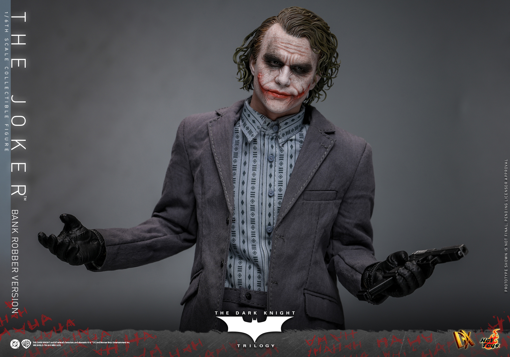 25/08/2568 Hot Toys DX50 The Dark Knight Trilogy - The Joker (Bank Robber Version)